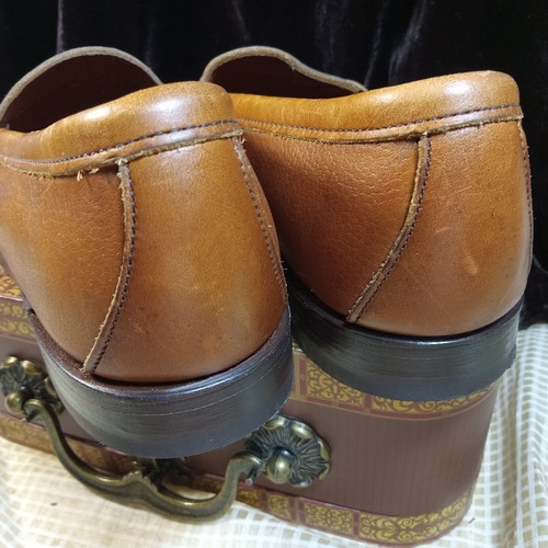 Bostonian brown leather penny loafers, Men's 8 D/B - Picture 9 of 13