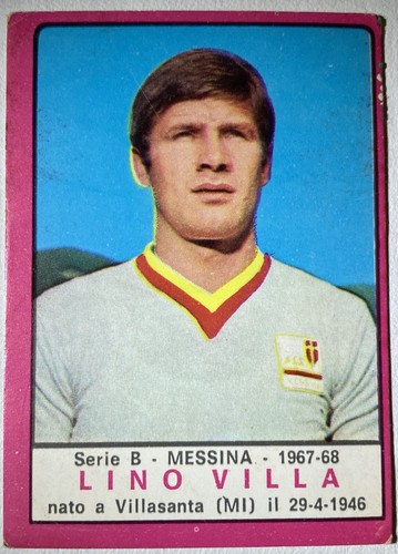Lotto n. 7 MESSINA Calciatori Panini 1967-68 Original New Come foto Offertissima - Foto 4 di 7
