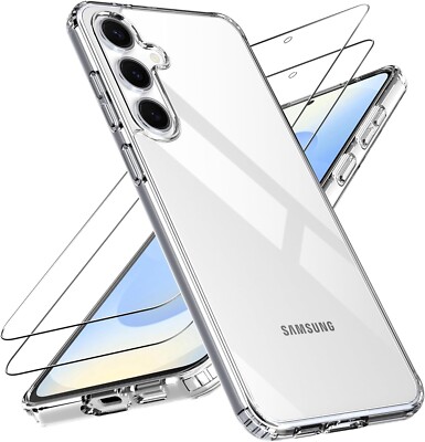 Hülle für Samsung S25 Ultra Plus S24 FE S23 Klar Stoßfest Handy Cover & Schutz