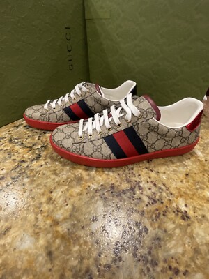 gucci ace sneakers men size 8 | eBay