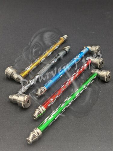 "Pipa de metal para fumar tabaco de 6,5" portátil + ¡5 pantallas GRATIS! 065 - Imagen 4 de 4