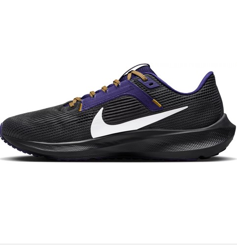 Nike Air Zoom Pegasus 40 Baltimore Ravens Sneakers Men's Size 9 NEW - Picture 3 of 5