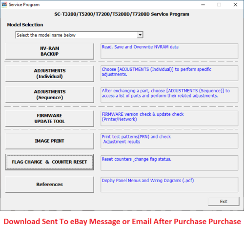 Epson Plotter Service Program Stylus Pro, SureColor SC, T, F, P + Service Manual - Picture 13 of 106