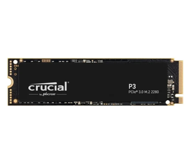SSD-накопитель Crucial PCIe NVMe 4.0 x4 P3 емкостью 1 ТБ-для интернета вещей и ультрабуков