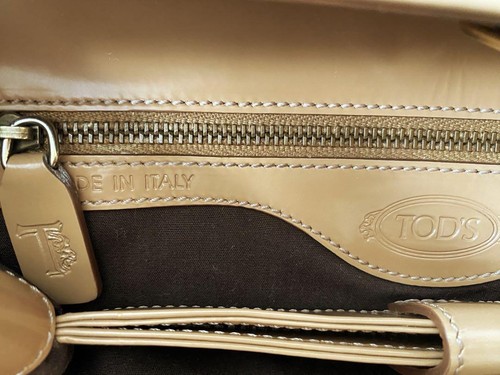 Tod'S Dokt Tasche Leder 2 Wege Hand Schulter - Bild 13 von 20