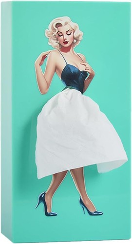 Tissue Case Stylish Tissue Holder Paper Towel Holder Skirt Design. - Picture 1 of 6