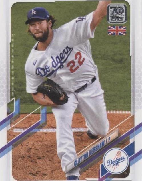 2021 Topps UK Edition - Clayton Kershaw #35 - 1 of 1
