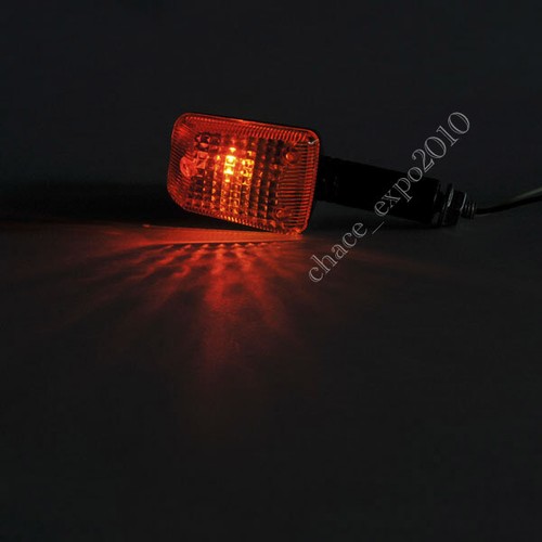 4x Orange Lens Motorcycle Quad Bike Turn Signal Indicators Light Bulb Amber #CP - Picture 6 of 6