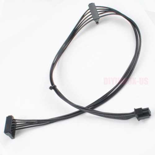 Mini 6 Pin To 2 SATA Power Supply Cable For Dell Vostro 3070 3670 3967 3977 3980 - 第 1/9 張圖片