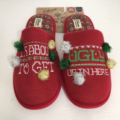 dearfoam christmas slippers