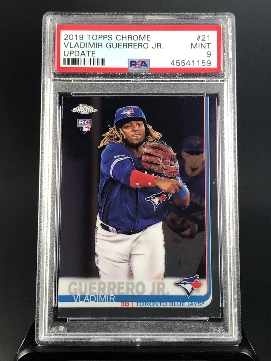 その他 Guerrero jr. rc auto topps psa9 2019 Topps Chrome Update Vladimir Guerrero Jr RC PSA 9 #21