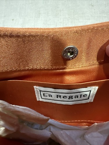 Vintage Apricot Purse/Clutch - Picture 2 of 2