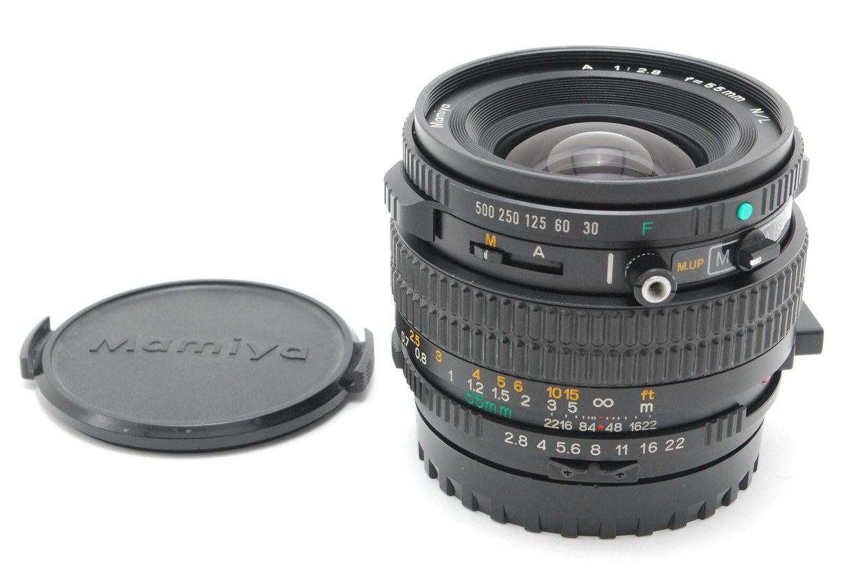 Rare! [N MINT] Mamiya 55mm f/2.8 A N/L LS Shutter Lens For