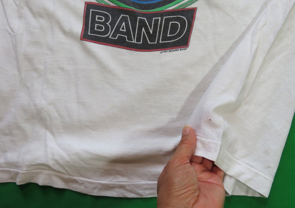 Rollins Band Vintage T Shirt 1991 End Of Silence Black Flag