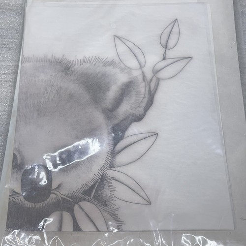 Dizzle Pre-Shaded Iron-On Fashion Transfer KOALA Design 14” x 17” Vintage NOS - Picture 4 of 4