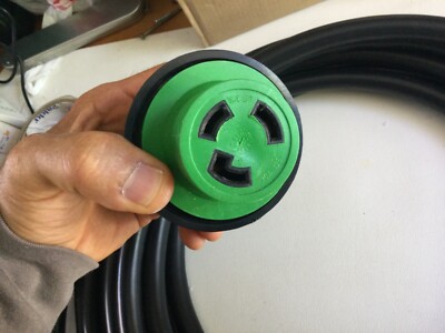 Heavy Duty Construction Extension Cord ( 24ft ) ED-303P+ED-30R  L5-30R Male to F