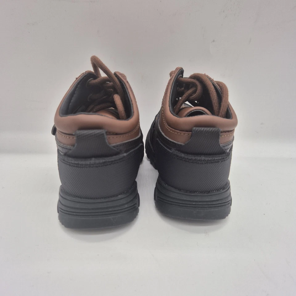 Botas Polo Ralph Lauren Infantil Tamanho 4 Pomba Preto Chocolate Sapatos  - Imagem 3 de 4