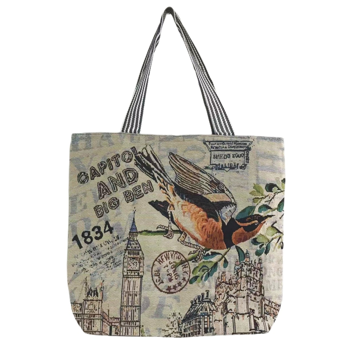 Large canvas shopping bag hotsell