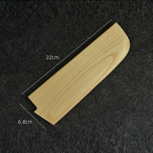 Magnetic Wooden Kitchen Knife Scabbard Knife Blade Cover Protector Knife Sheath - Picture 26 of 26