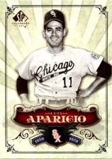 2006 SP Legendary Cuts #57 Luis Aparicio baseball card 9NNN
