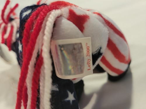 Lefty and Righty Political 2000 Ty Beanie Baby, MCWT. Venduti insieme. Proteggi etichette - Foto 11 di 15