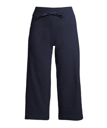 Athletic Works Women's Navy Athleisure Relaxed Fit Capris W/Pockets XXL/20 NWT - Picture 7 of 9