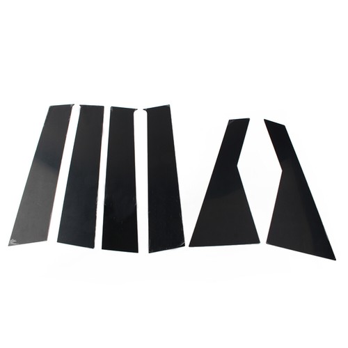 6pcs Glossy Black Set Pillar Posts Door Window Trim For Dodge Journey 2009-2020 - Bild 3 von 12