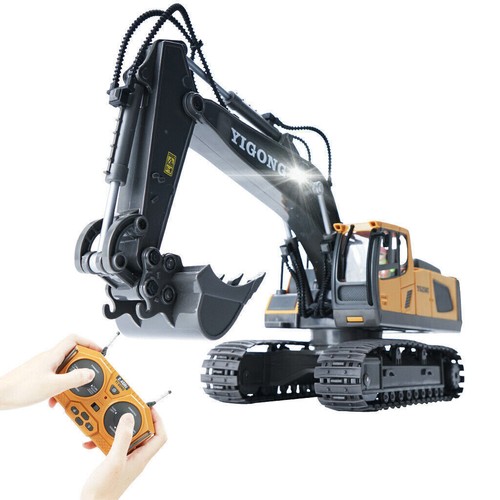RC Car 1:24 RC Excavator 2.4G Remote Control Engineering Vehicle Crawler Toys - Picture 13 of 16