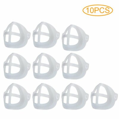 10pcs 3D Face Mask Bracket Mouth Separate Inner Stand Holder Breathing Space