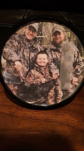 Imagen personal en olla de cerezo llamada de vidrio (2 huelguistas de un solo lado) ENVÍO GRATUITO - Imagen 3 de 5