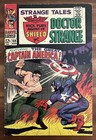 Strange Tales #158 & 159 1967 Silver Age Doctor Strange Nick Fury Steranko art