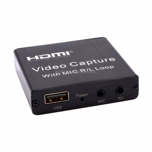 Capturadora de video HD 1080P 4K HDMI Caja de captura de video HDMI a USB 2.0 - Foto 2 di 7