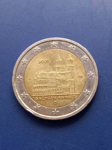 2 Euro Gedenkmünze (G) 2021 Sachsen-Anhalt / Magdeburger Dom  - Bild 1 von 1
