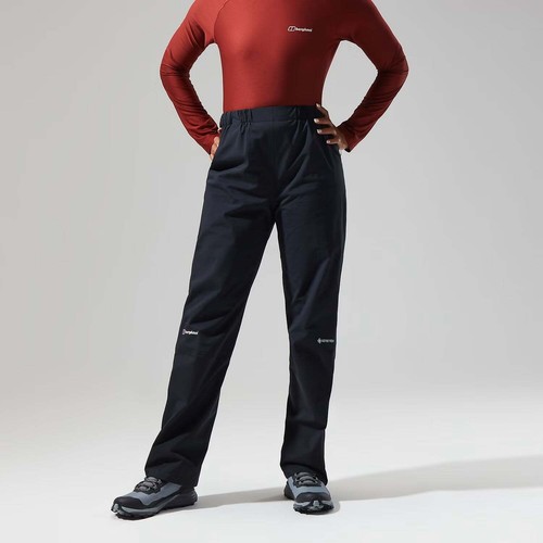 Berghaus Femmes Paclite Gore-Tex Surpantalon Imperméable Pantalon 432374B50 Noir - Bild 1 von 9