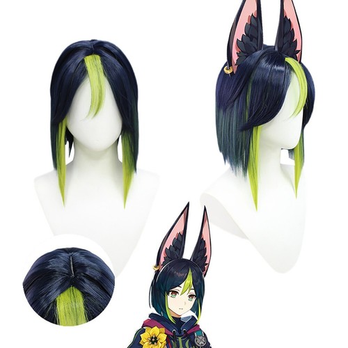 Juego Genshin Impact Tighnari Disfraz Cosplay Conjunto Completo Halloween Conjunto Carnaval - Imagen 11 de 14