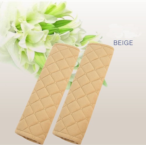 Car Seat Belt Cover Plush Purple Shoulder Pads Autumn/Winter for FOCUS EDGE 2PCS - Bild 6 von 7