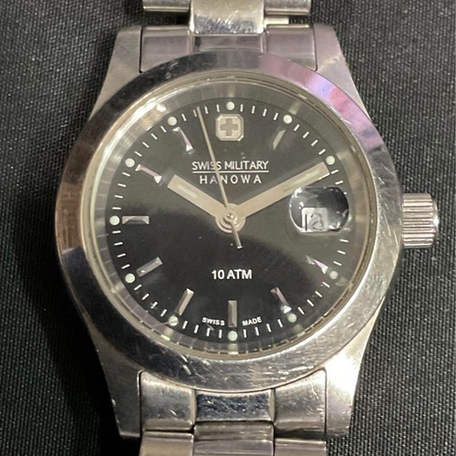 Swiss Military Hanowa Watch Black Women's Watch 6-7023 - Picture 7 of 7