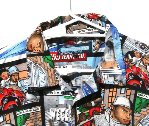 Point Zero Men's Short Sleeve Button-Up Shirt 100% Polyester Size XL - Picture 4 of 10