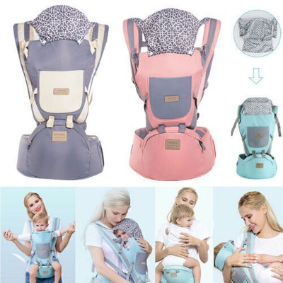 9 in 1 Baby Carrier Ergonomische Babytrage Kindertrage Bauchtrage Rückentrage DE