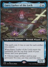 Emry, Lurker of the Loch (Extended Art) Throne of Eldraine NM (399021) ABUGames