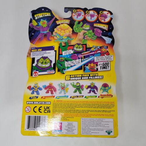 GOO JIT ZU Heroes GALAXY BLAST Set of 4 Water Blasters Stretchy Action Figures - Picture 7 of 9