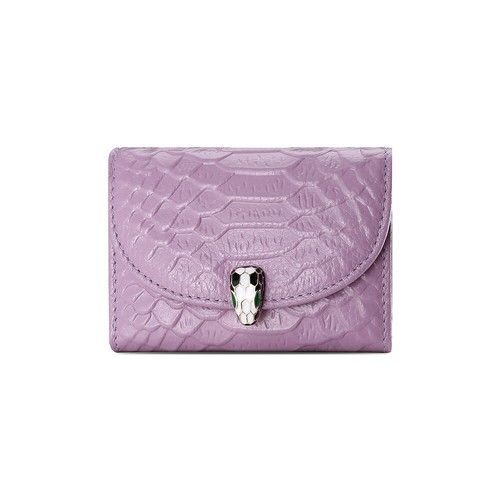 🔥LO ÚLTIMO🔥Cartera para mujer de cuero genuino para tarjeta de crédito titular de identificación textura pitón - Imagen 16 de 19
