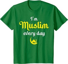 I Am Muslim Every Day Islamic Ramadan Holiday Gift Youth Unisex T-shirt