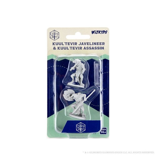 KUUL'TEVIR JAVELINEER & ASSASSIN ruolo critico miniature Wizkids WZK90473 D&D - Foto 2 di 3