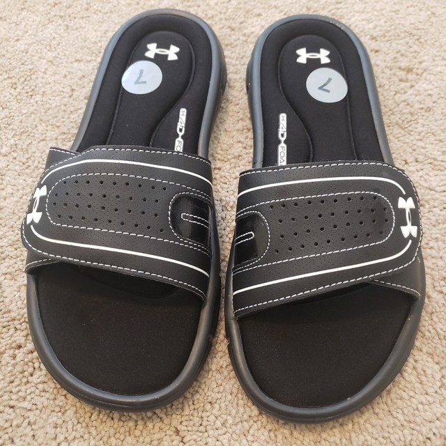 under armor foam slides