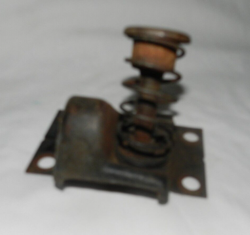 1967 - 81  Chevy Camaro hood safety striker latch & spring assembly   #Z1 - Picture 5 of 6