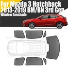 Magnetic Window Sunshade For Mazda 3 2013-2019 Mesh Windshield Frame Curtain