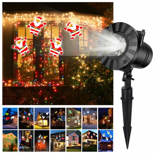 Christmas Halloween Projector Light with 16 Slides for Xmas Birthday Party Decor - Picture 12 of 13