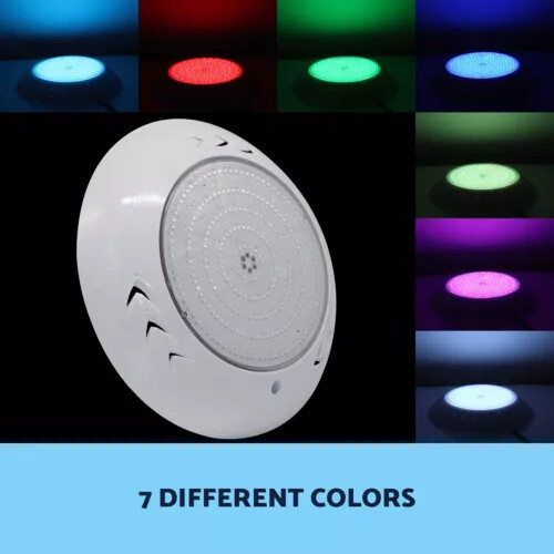 12V AC 55W Resin Filled Underwater LED Swimming Pool Lights RGB Spa Lamp - Picture 7 of 15