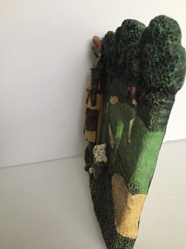 3D Keramik Doppelschalter Golf Grün Thema Schalter Abdeckung 5" Quadrat - Bild 6 von 11